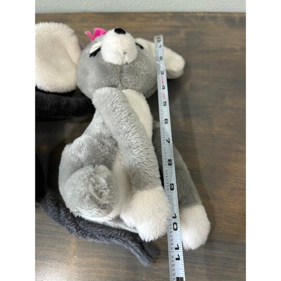 Vintage 1976 Dakin Hugging Mice Plush Toys Stuffed Animals Great Condition - Picture 9 of 9